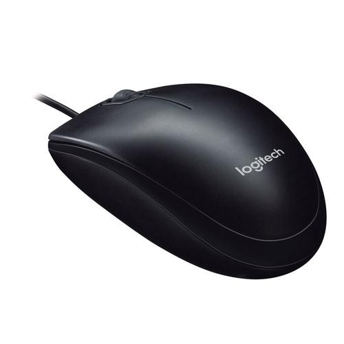Logitech M100 Optical Mouse Black