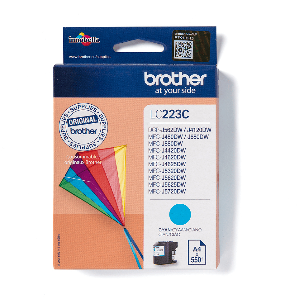 Brother LC-223C Cyaan