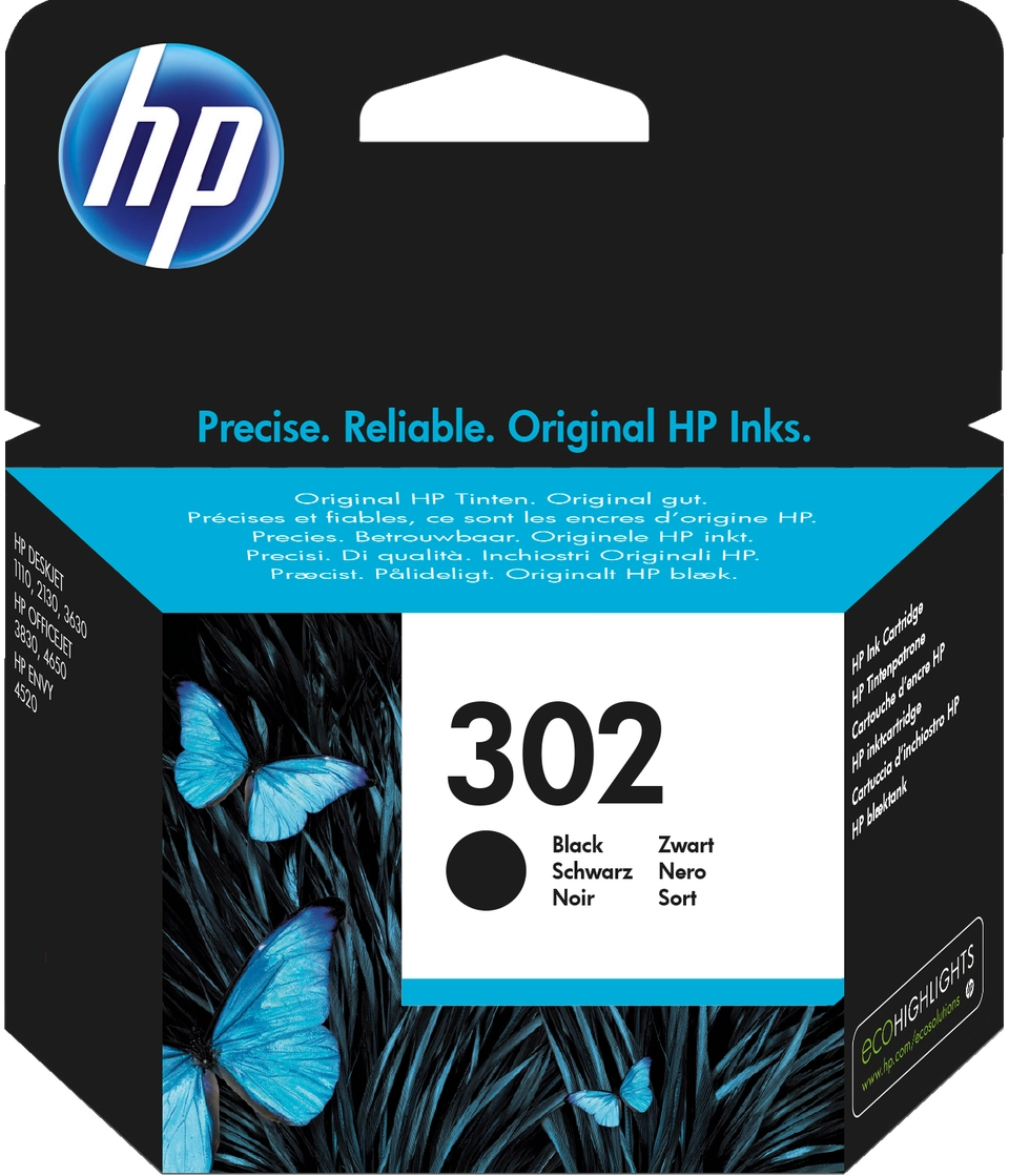 HP 302 zwart