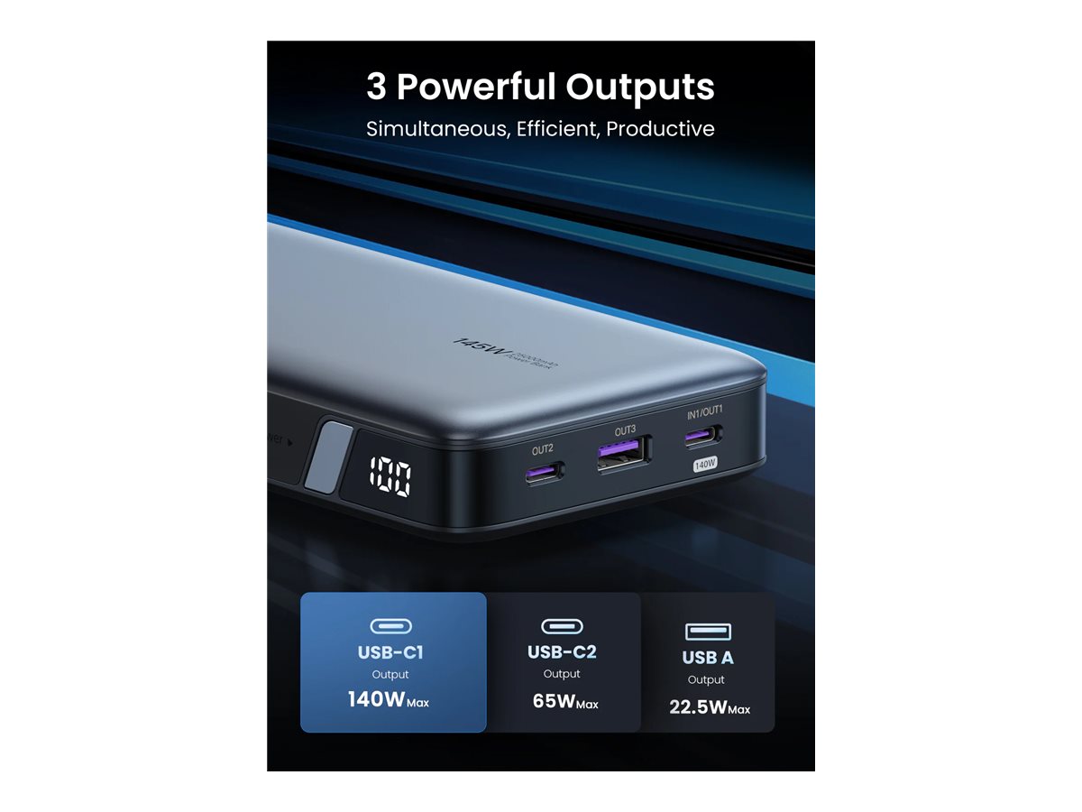 Ugreen PB205 25.000mAh 145W Powerbank